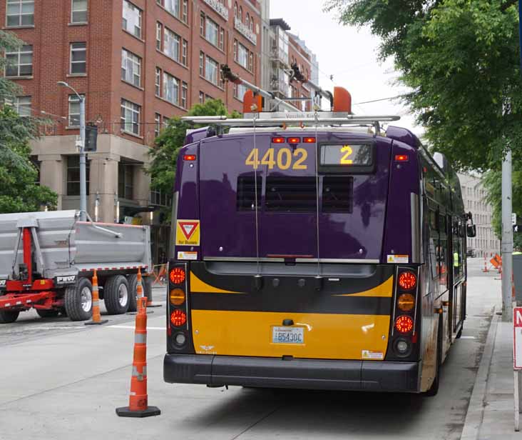 King County Metro New Flyer King County XT40 4402